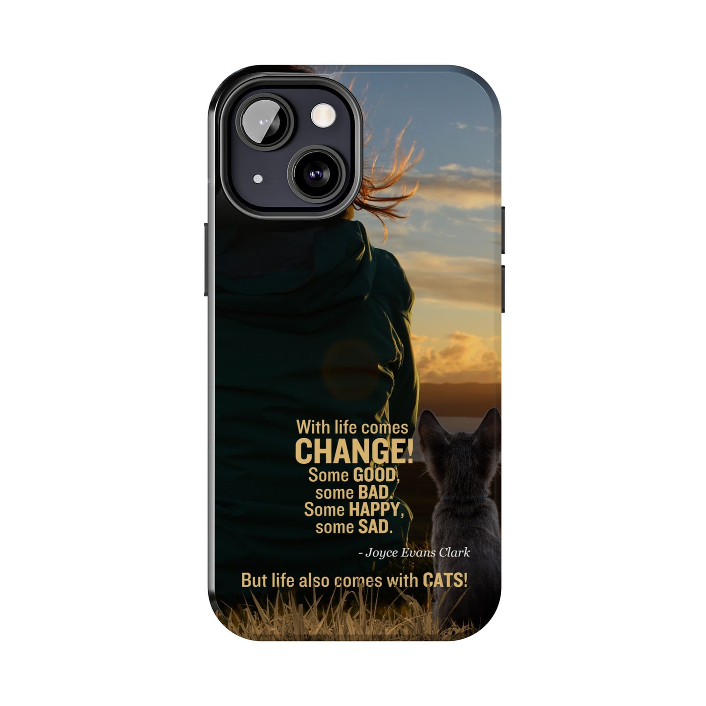 Life Comes with Cats Tough Phone Cases