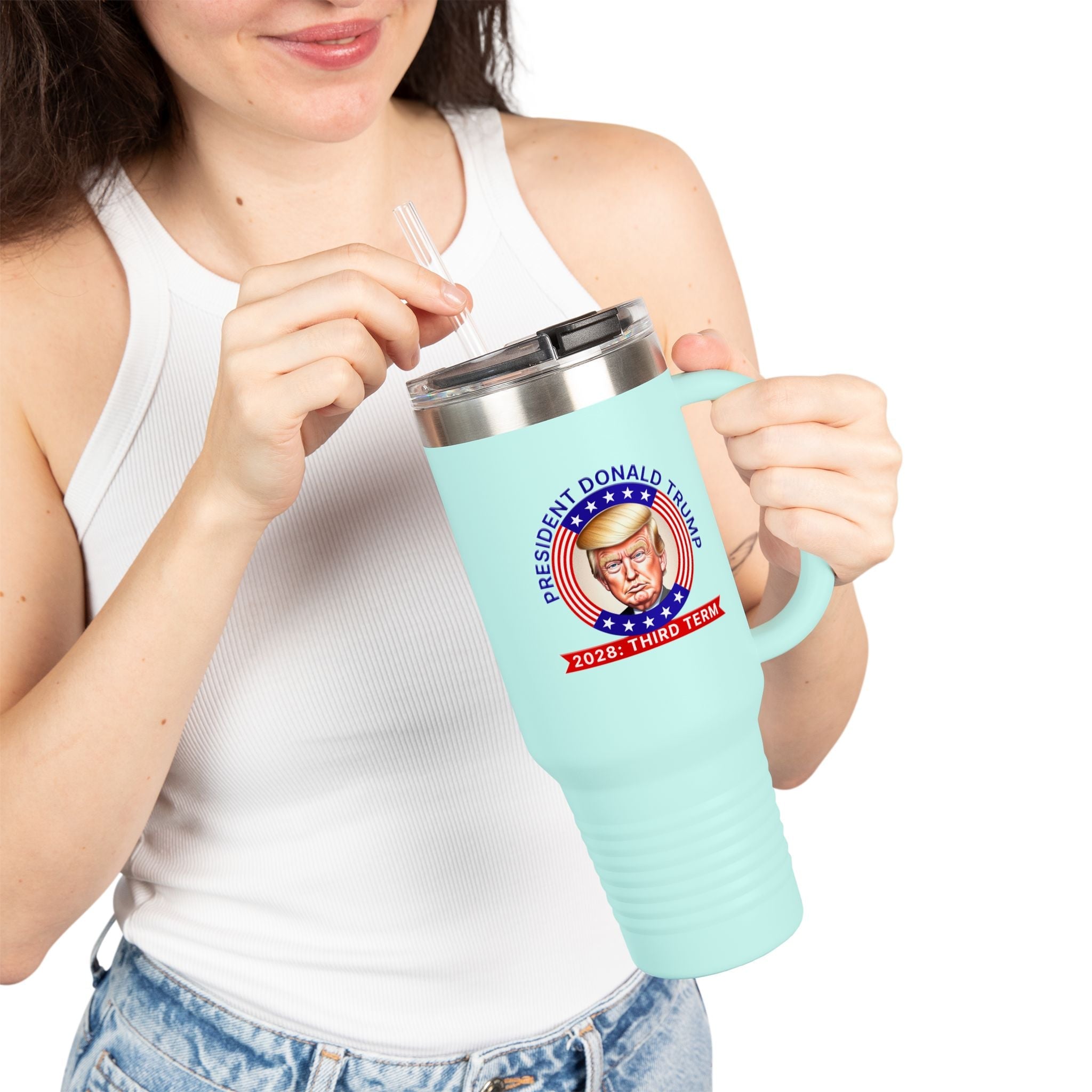 2028 Trump Third Term Insulated Travel Mug - Drinkware, Travel Mugs - EpiAl's Shop