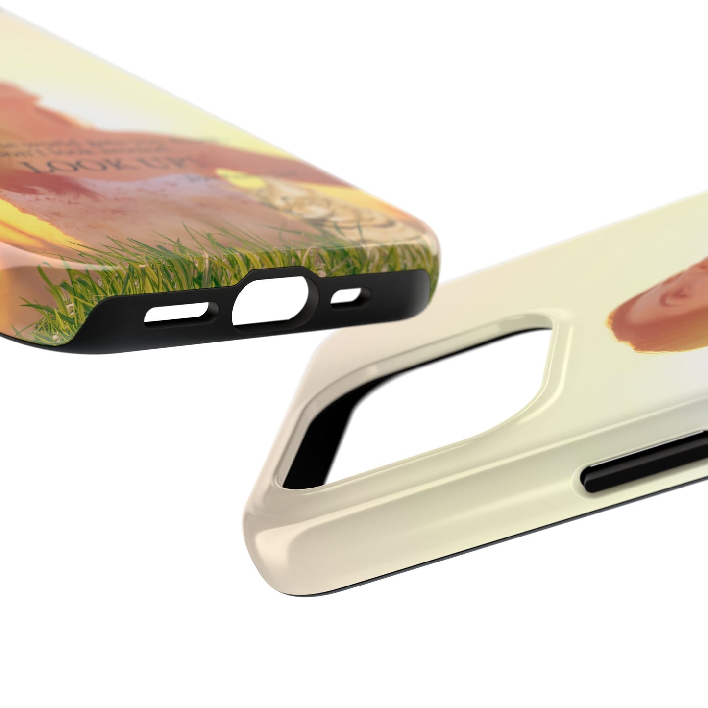 Don't Look Around - Look Up Tough Phone Cases