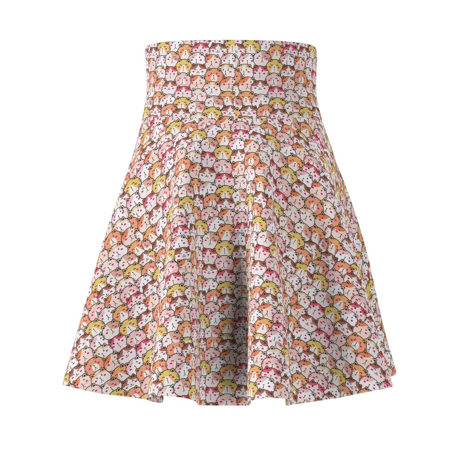 Lots of Cats Women's Skater Skirt - All Over Prints - Epileptic Al’s Shop