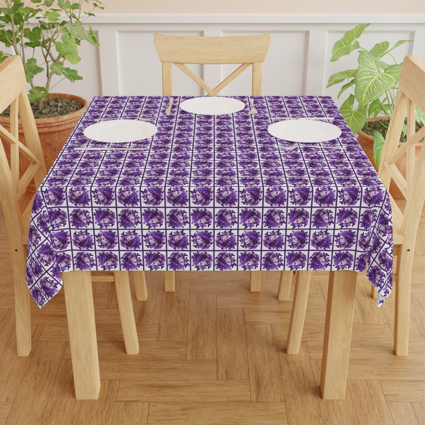 Butterfly Brain Epilepsy Awareness Tablecloth