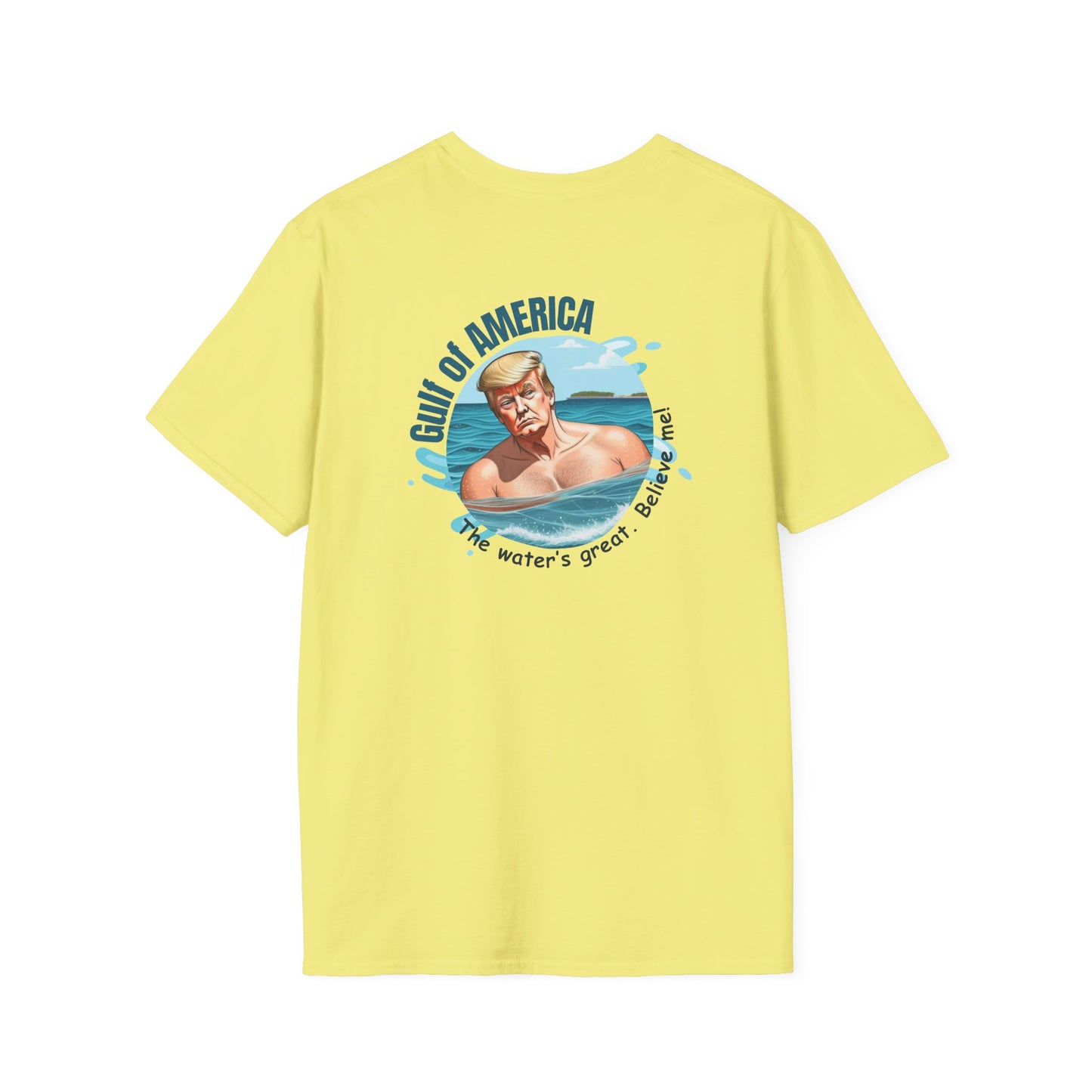 Unisex Softstyle T-Shirt - Gulf of America Design