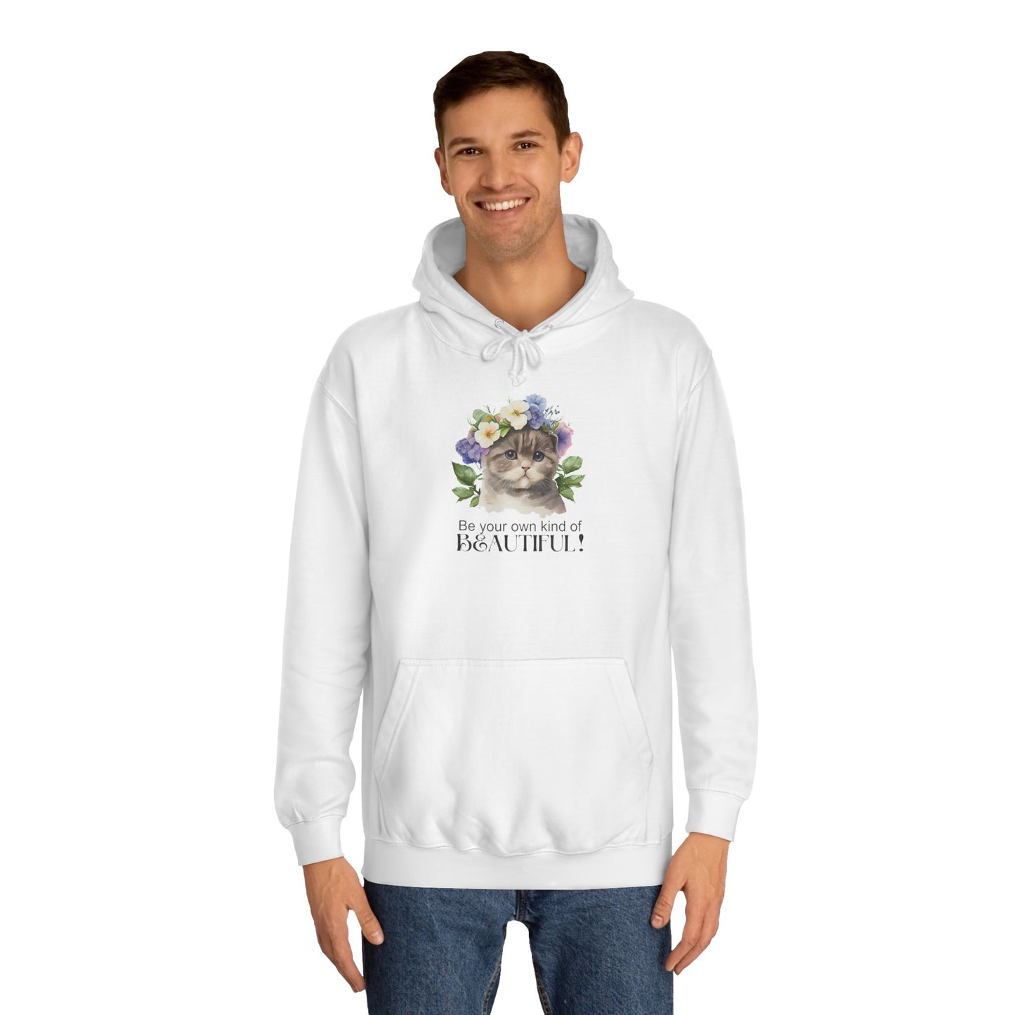 Beautiful Unisex College Hoodie - Hoodie - Epileptic Al’s Shop