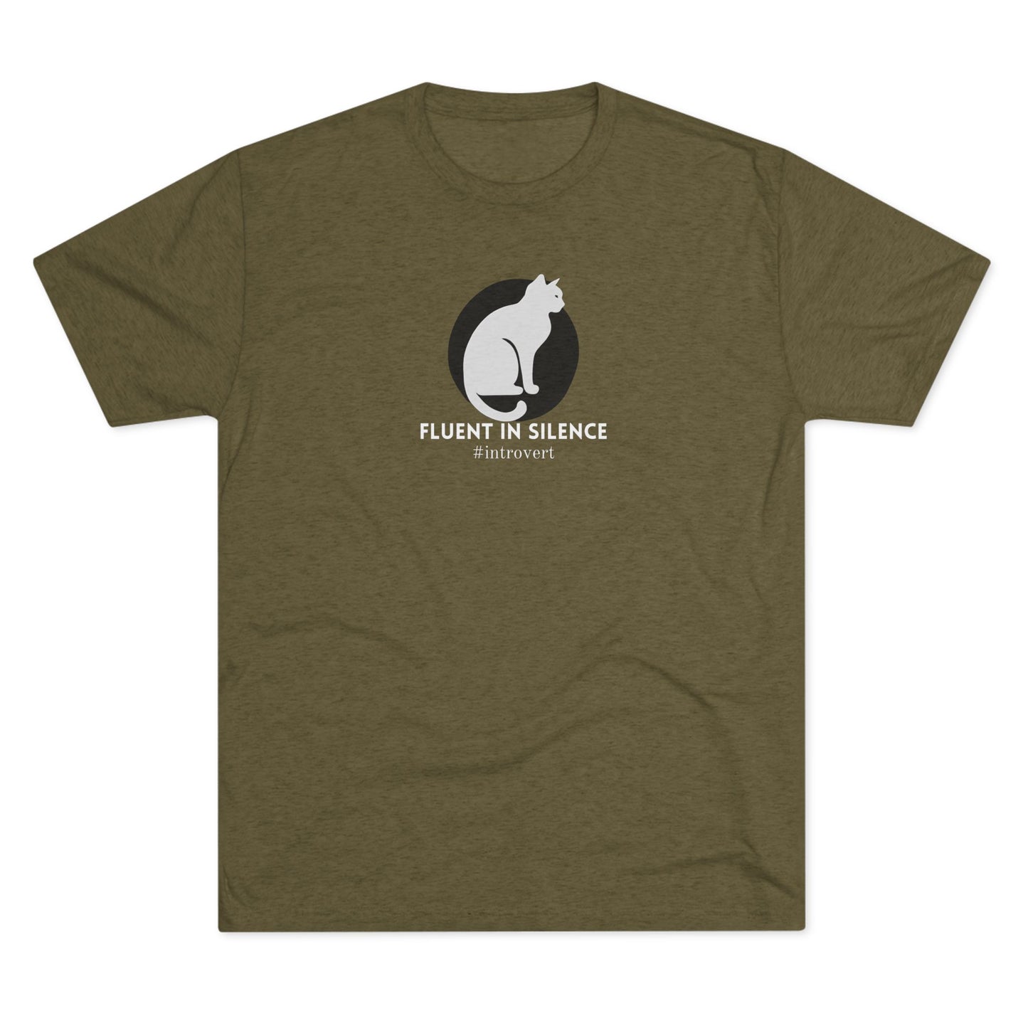 Silence Unisex Tri - Blend Crew Tee - T - Shirt - Epileptic Al’s Shop