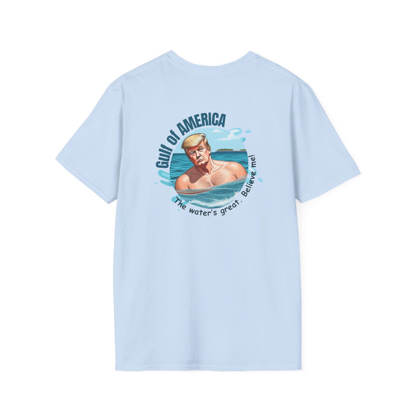 Unisex Softstyle T-Shirt - Gulf of America Design