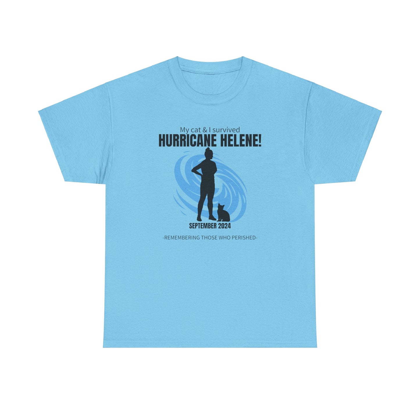 Hurricane Helene Survivor Unisex Heavy Cotton Tee