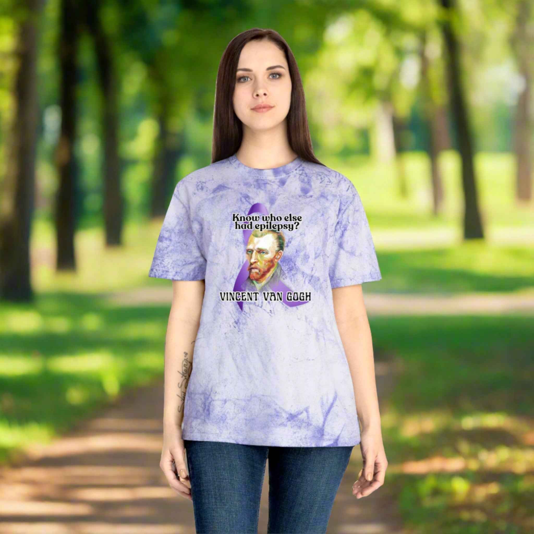 Van Gogh Unisex Color Blast T-Shirt - EpiAl's Shop