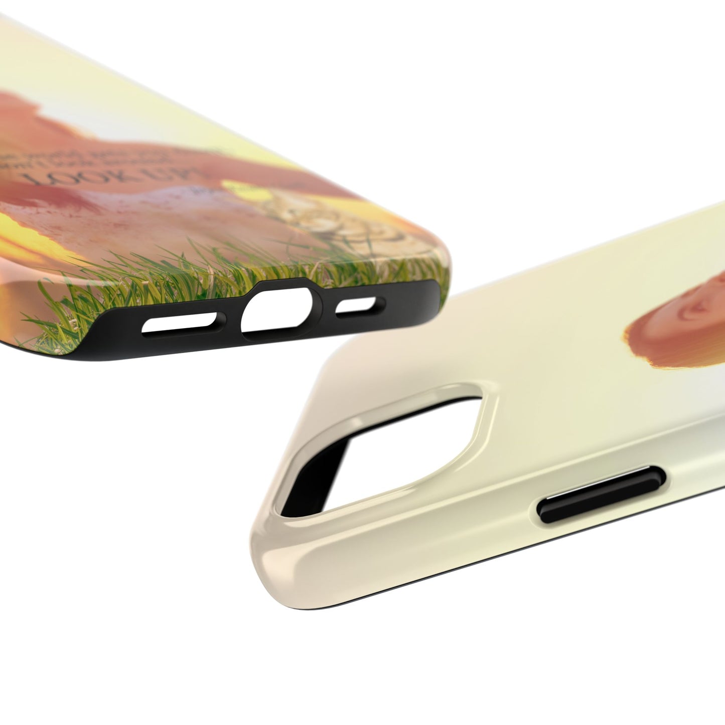 Don't Look Around - Look Up Tough Phone Cases