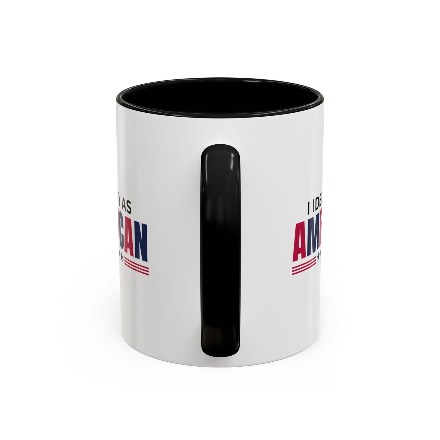 I Identify as American Accent Coffee Mug - 11 oz & 15 oz Printify