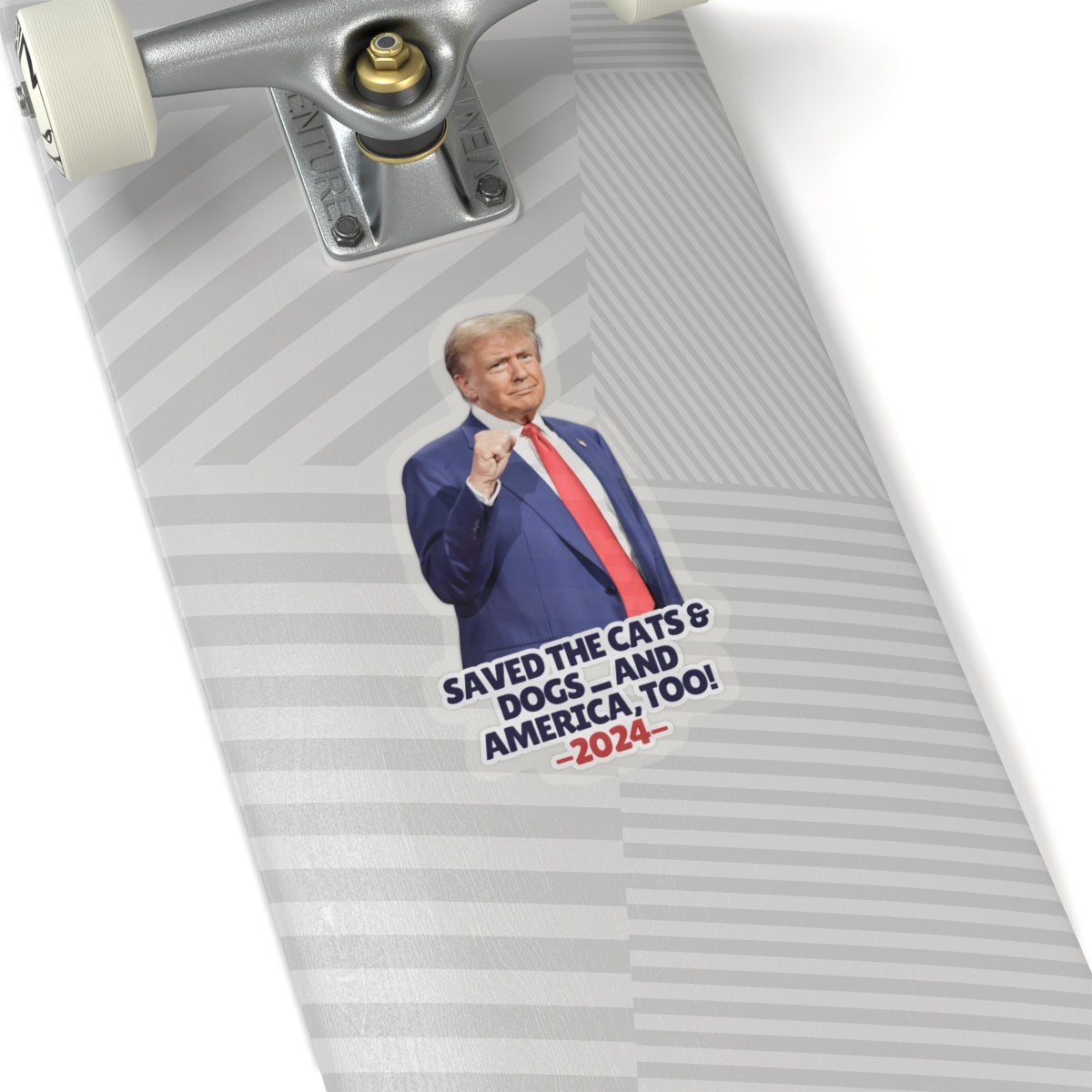 Trump Saved the Cats & Dogs Kiss-Cut Stickers