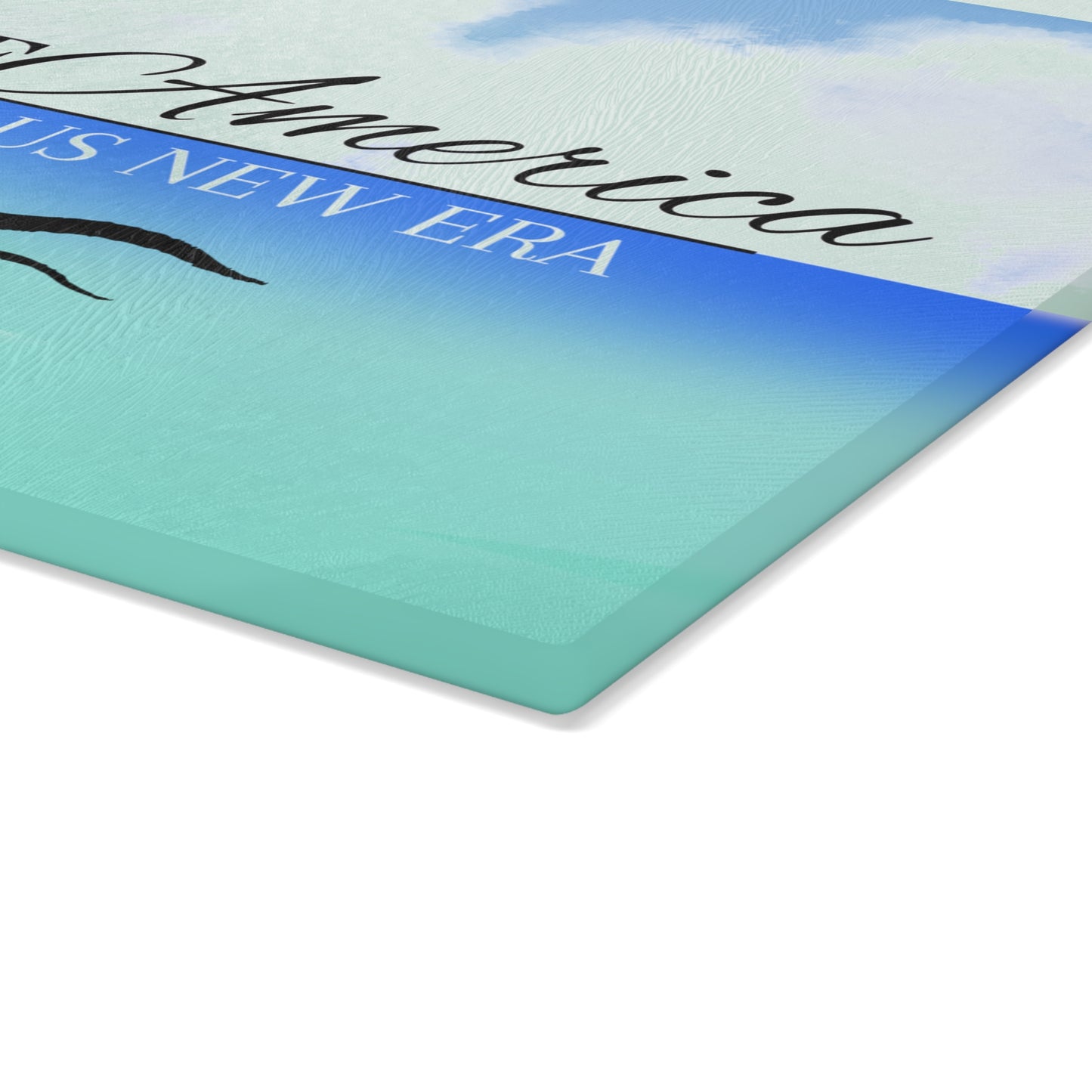 Gulf of America Tremendous New Age Glass Cutting Board