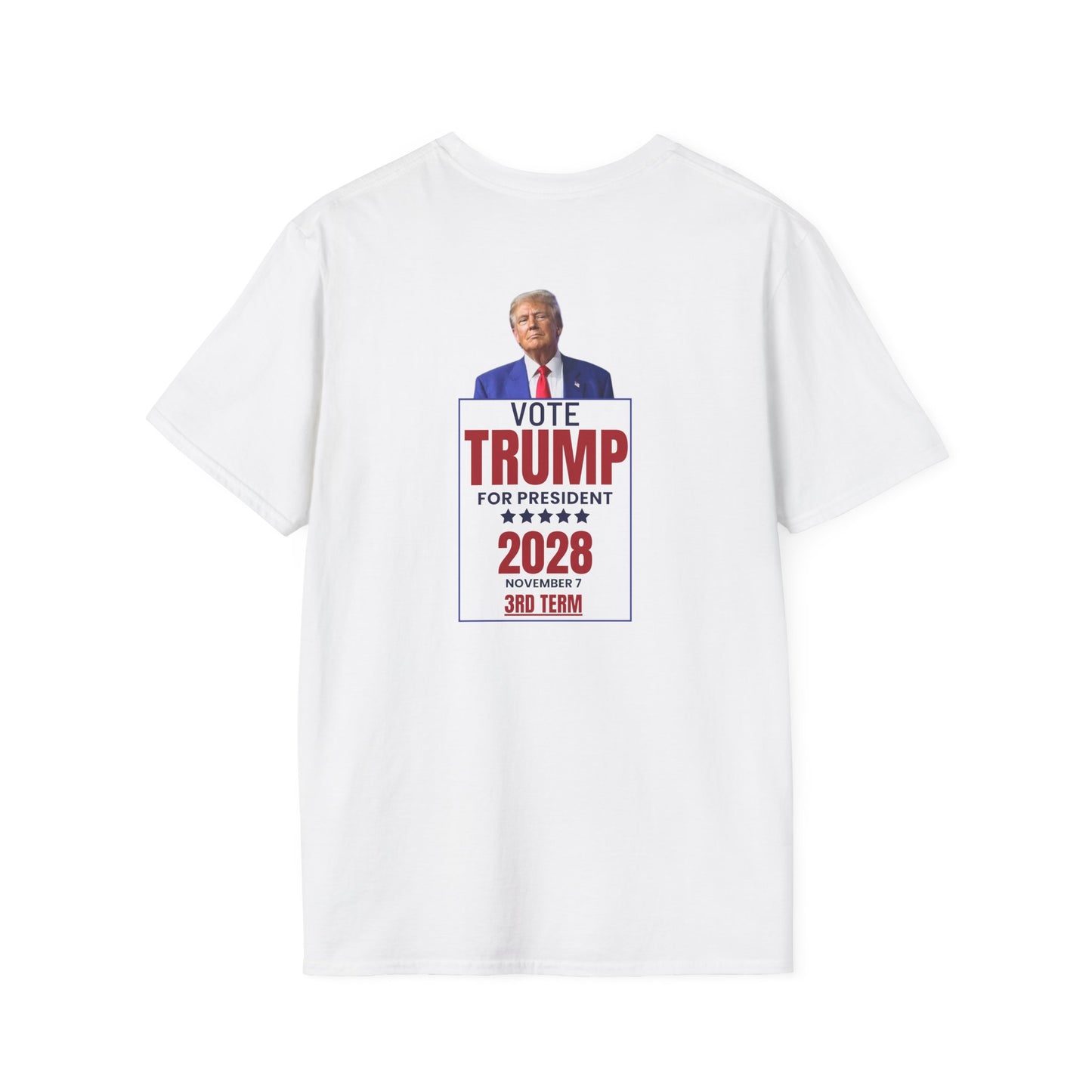 Trump 2028 Unisex Softstyle T-Shirt - Trump for President
