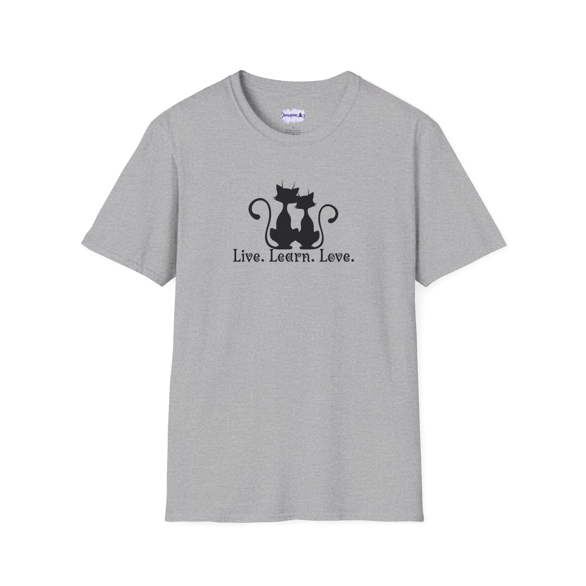 Live Learn Love Unisex Softstyle T-Shirt - EpiAl's Shop