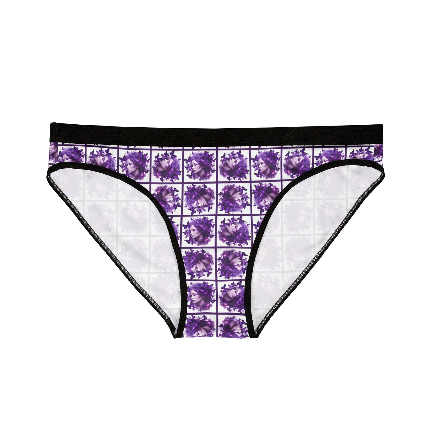 Purple Butterfly Epilepsy Awareness Women's Underwear