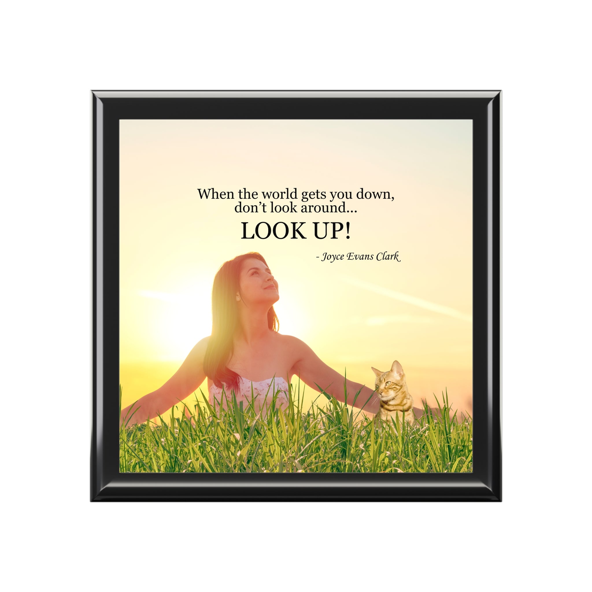 Photo depicting the Don't Look Around - Look Up Jewelry Box from EpiAl's Shop.