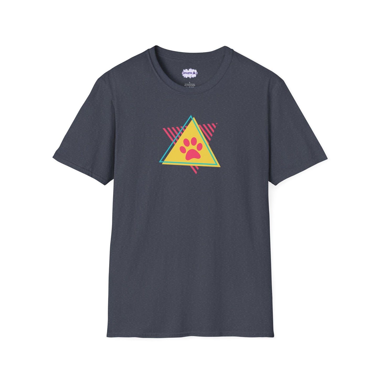90s Paw Unisex Softstyle T - Shirt - T - Shirt - Epileptic Al’s Shop