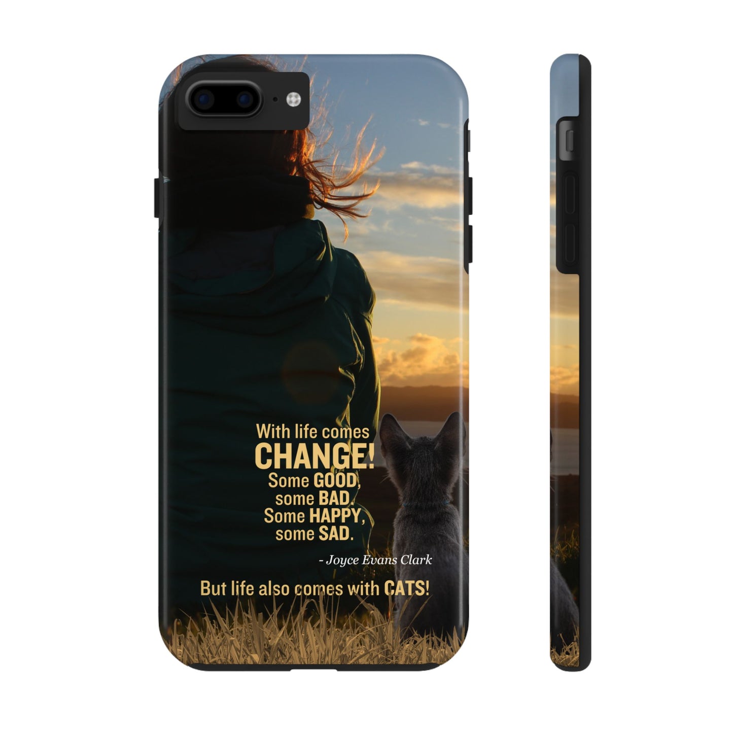 Life Comes with Cats Tough Phone Cases