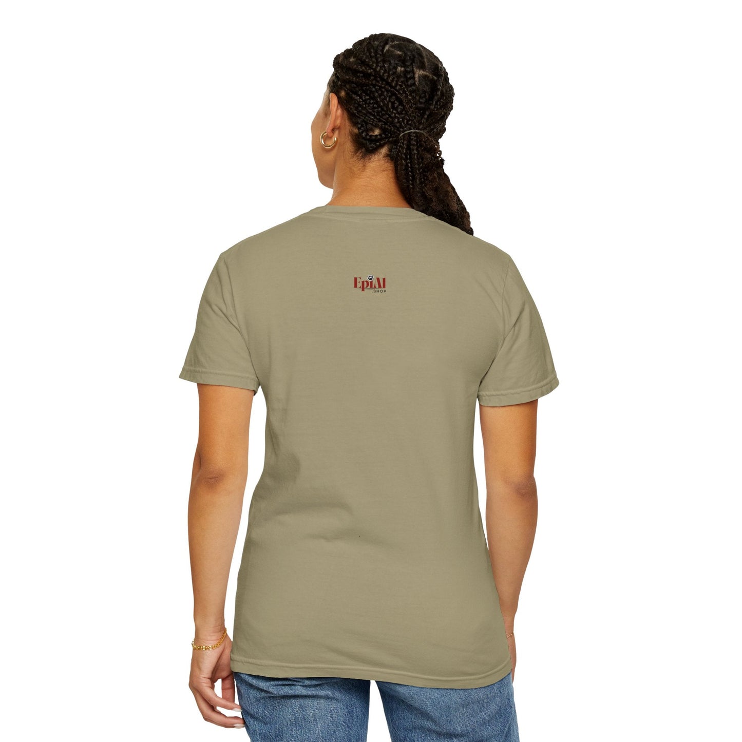 Orange Is Not My Color Unisex Garment-Dyed T-Shirt Printify