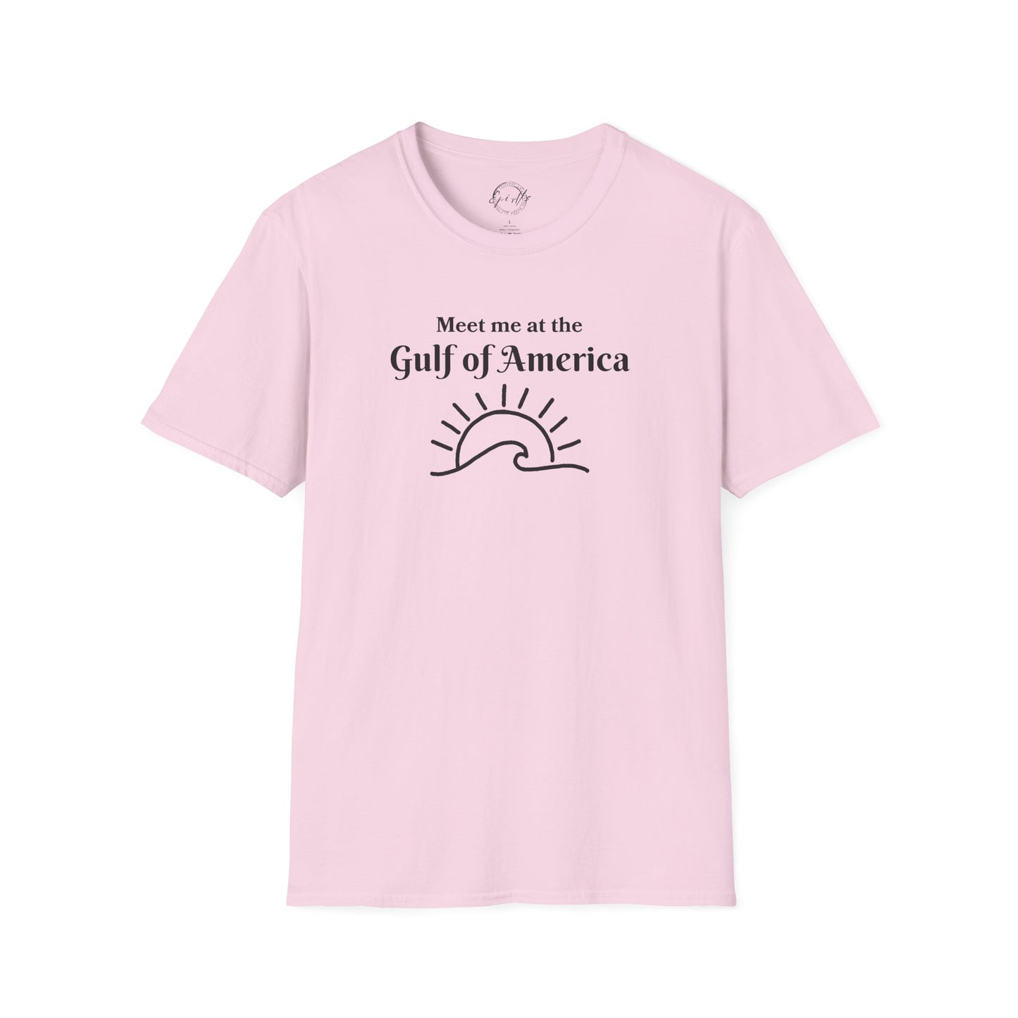 Meet Me at the Gulf of America Graphic T-Shirt - Perfect for Beach Lovers