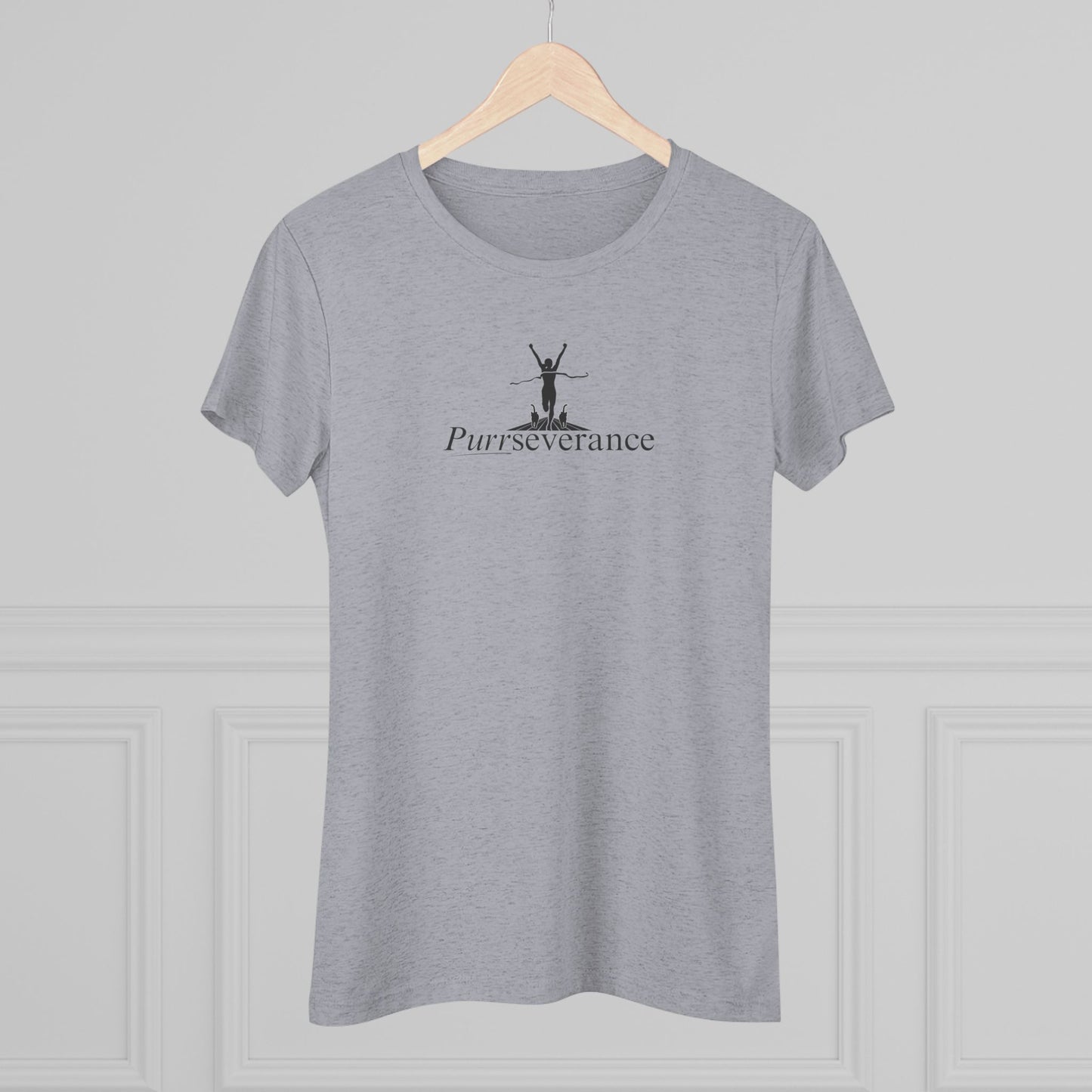 Purrseverance Women's Triblend Tee