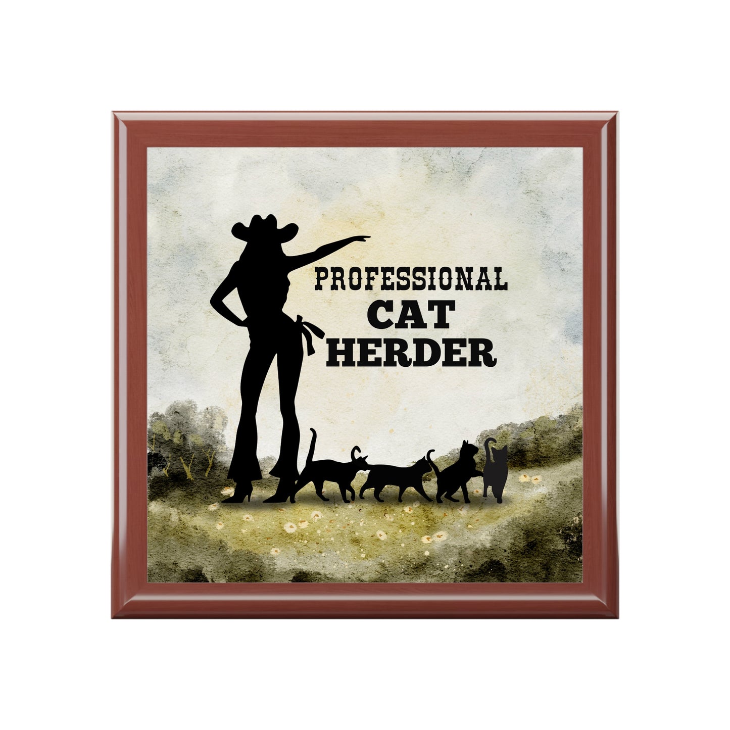 Professional Cat Herder Jewelry Box