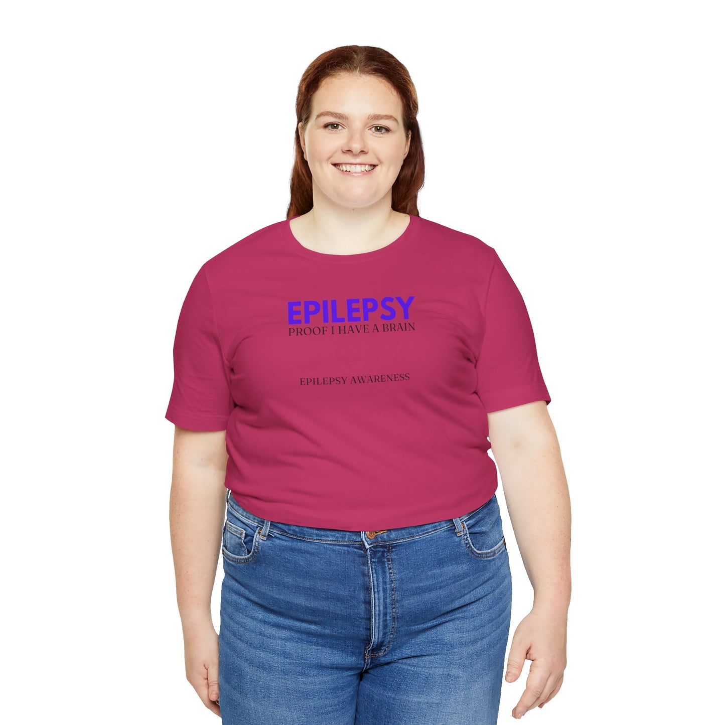 Brain Proof Unisex Jersey Short Sleeve Tee - T-Shirt - EpiAl's Shop