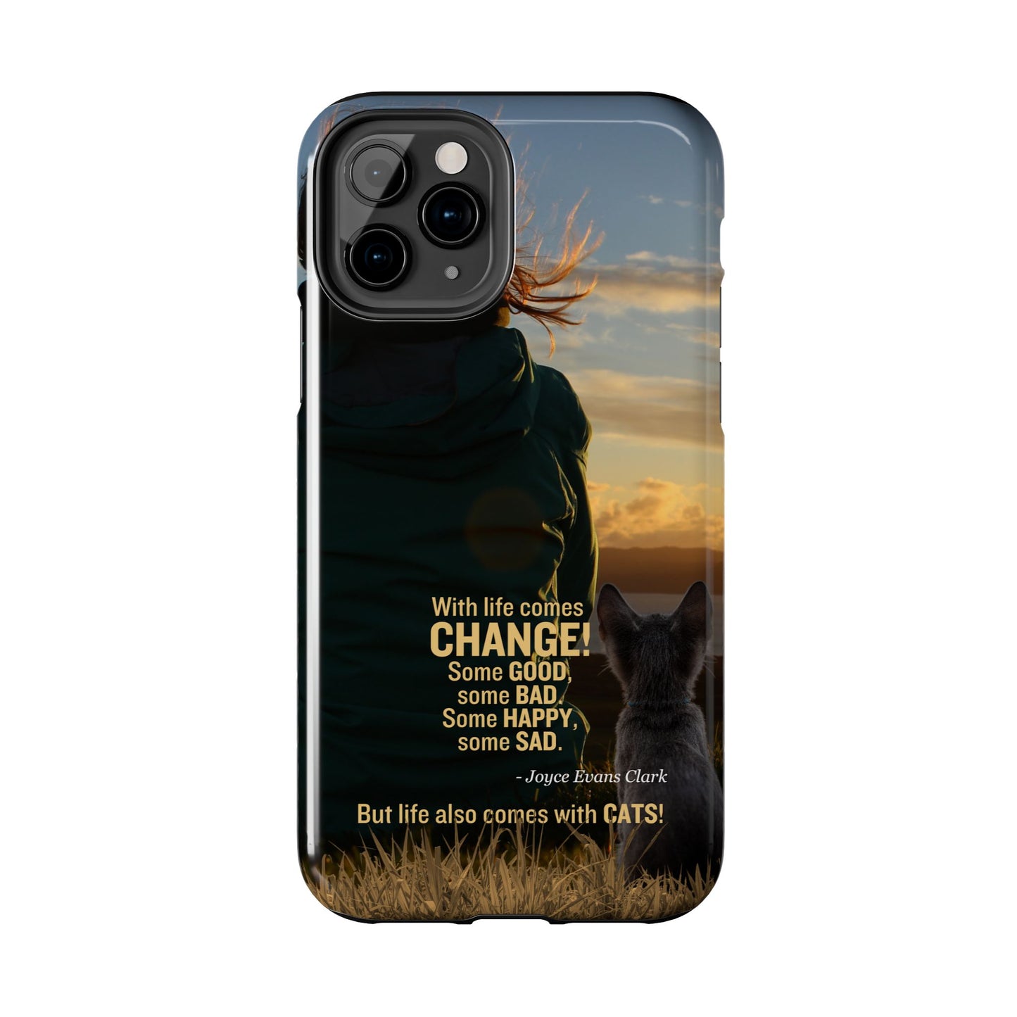 Life Comes with Cats Tough Phone Cases
