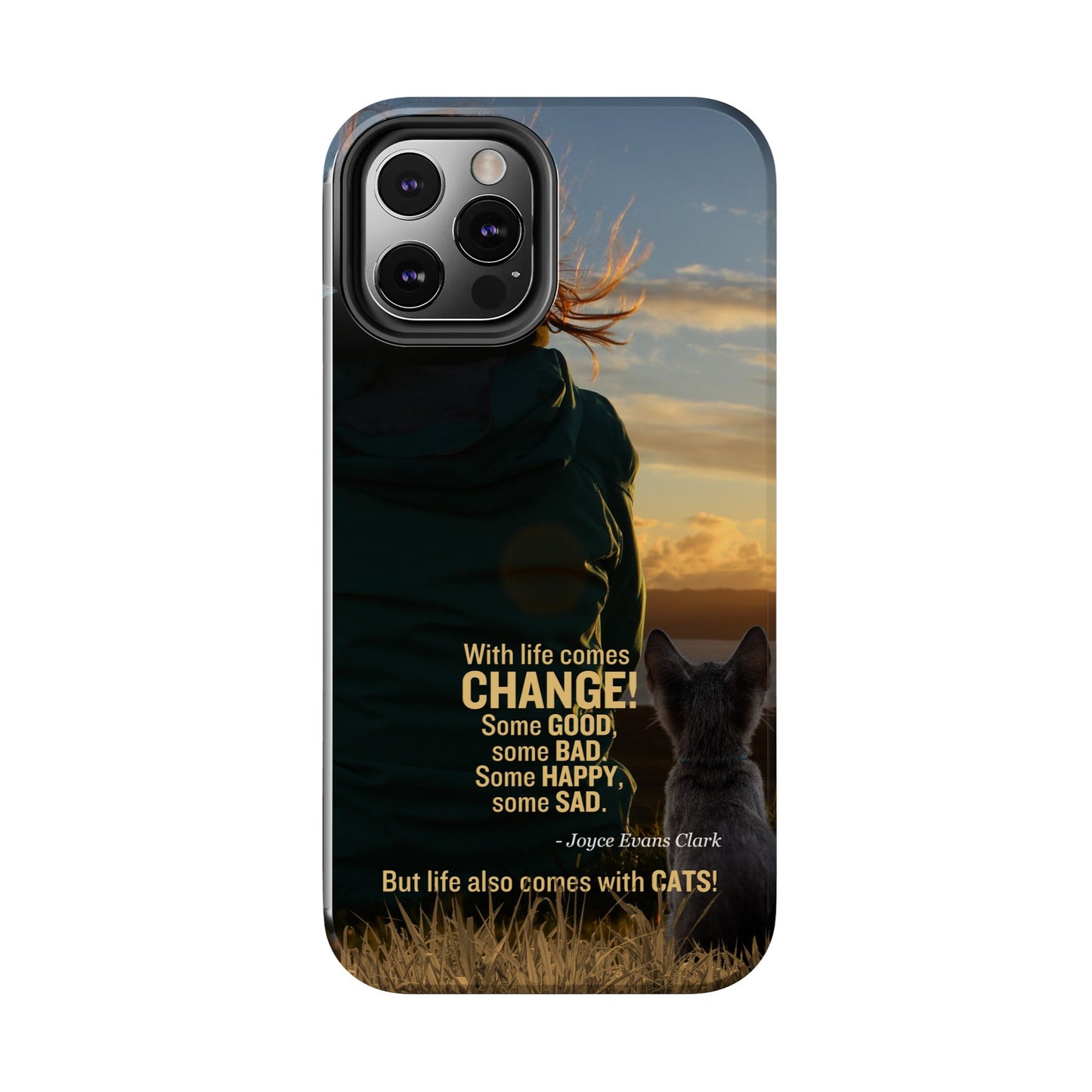 Life Comes with Cats Tough Phone Cases