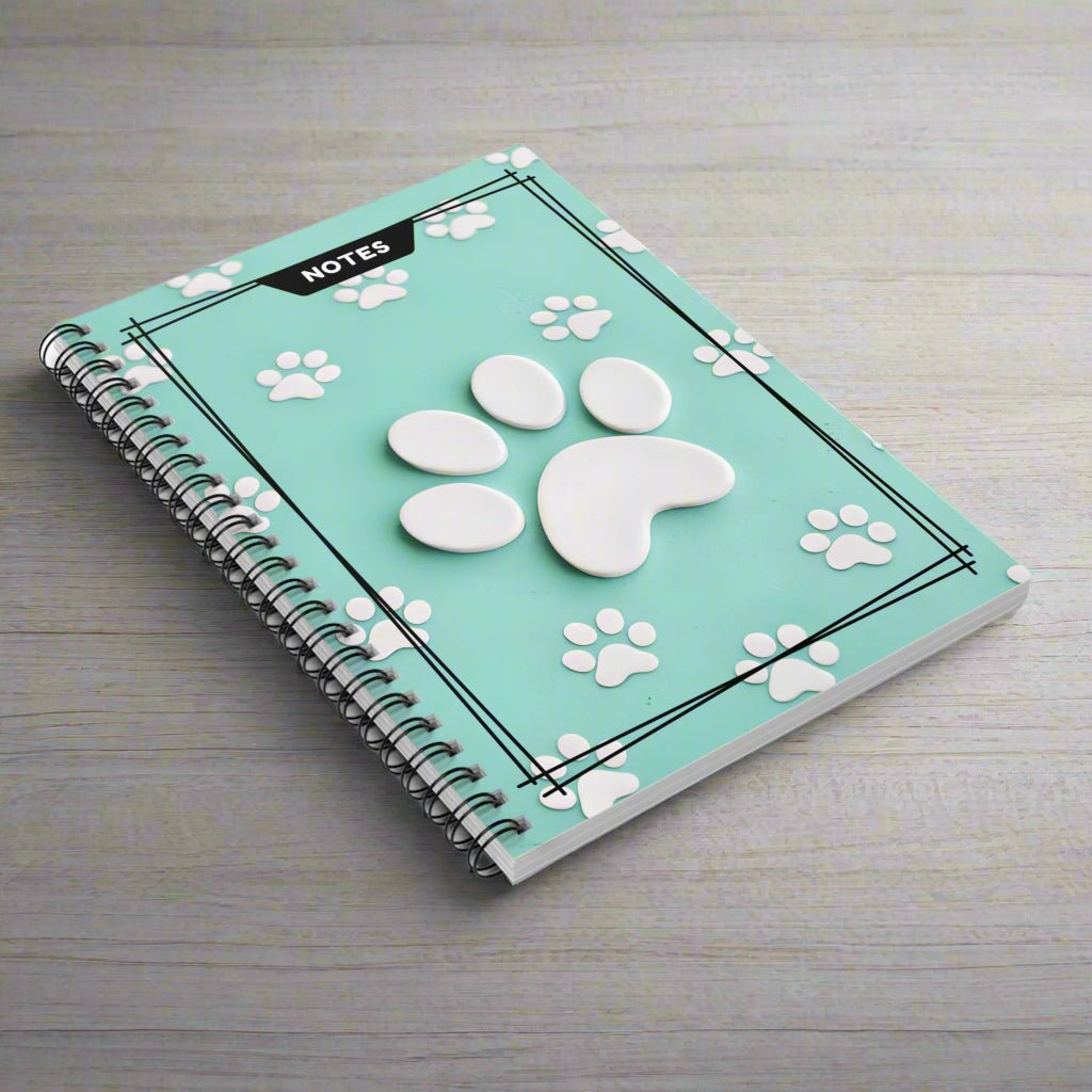 3D Cat Paw Spiral Notebook for Students or Cat Lovers - Paper Products, Journals - EpiAl's Shop