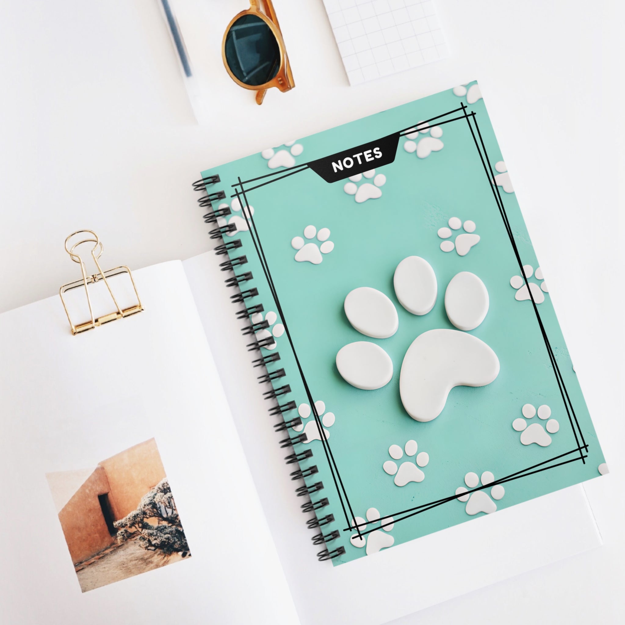 3D Cat Paw Spiral Notebook for Students or Cat Lovers - Paper Products, Journals - EpiAl's Shop