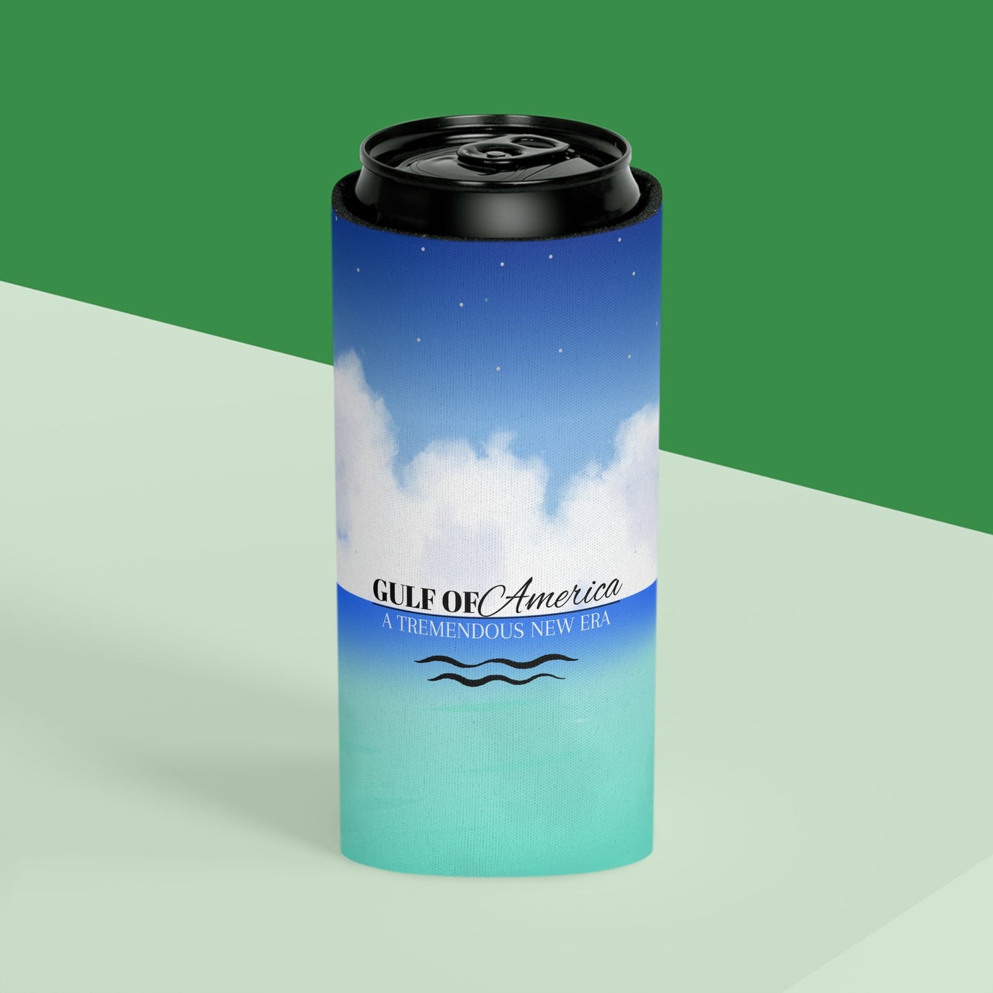 Gulf of America Can Cooler Printify