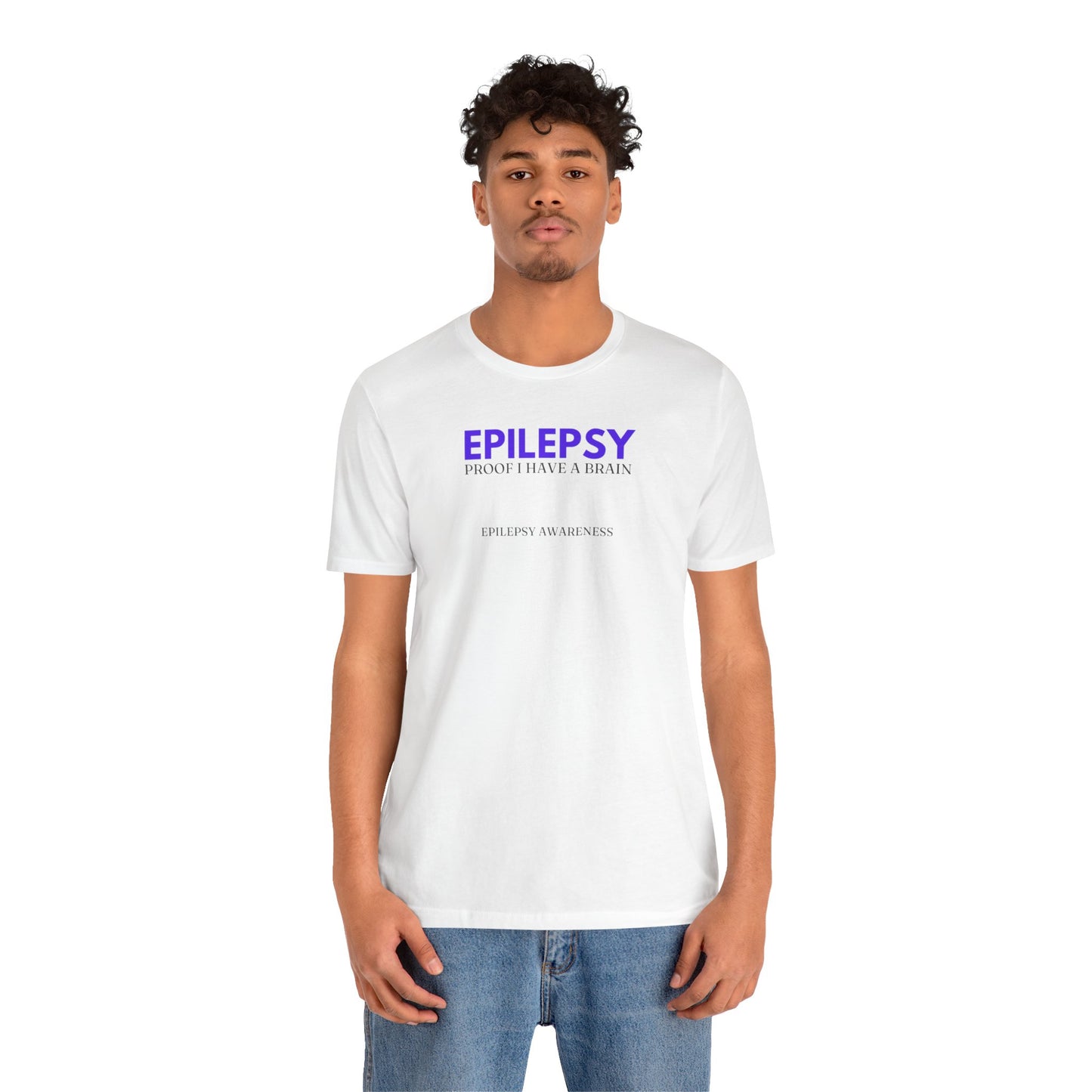 Brain Proof Unisex Jersey Short Sleeve Tee - T-Shirt - EpiAl's Shop