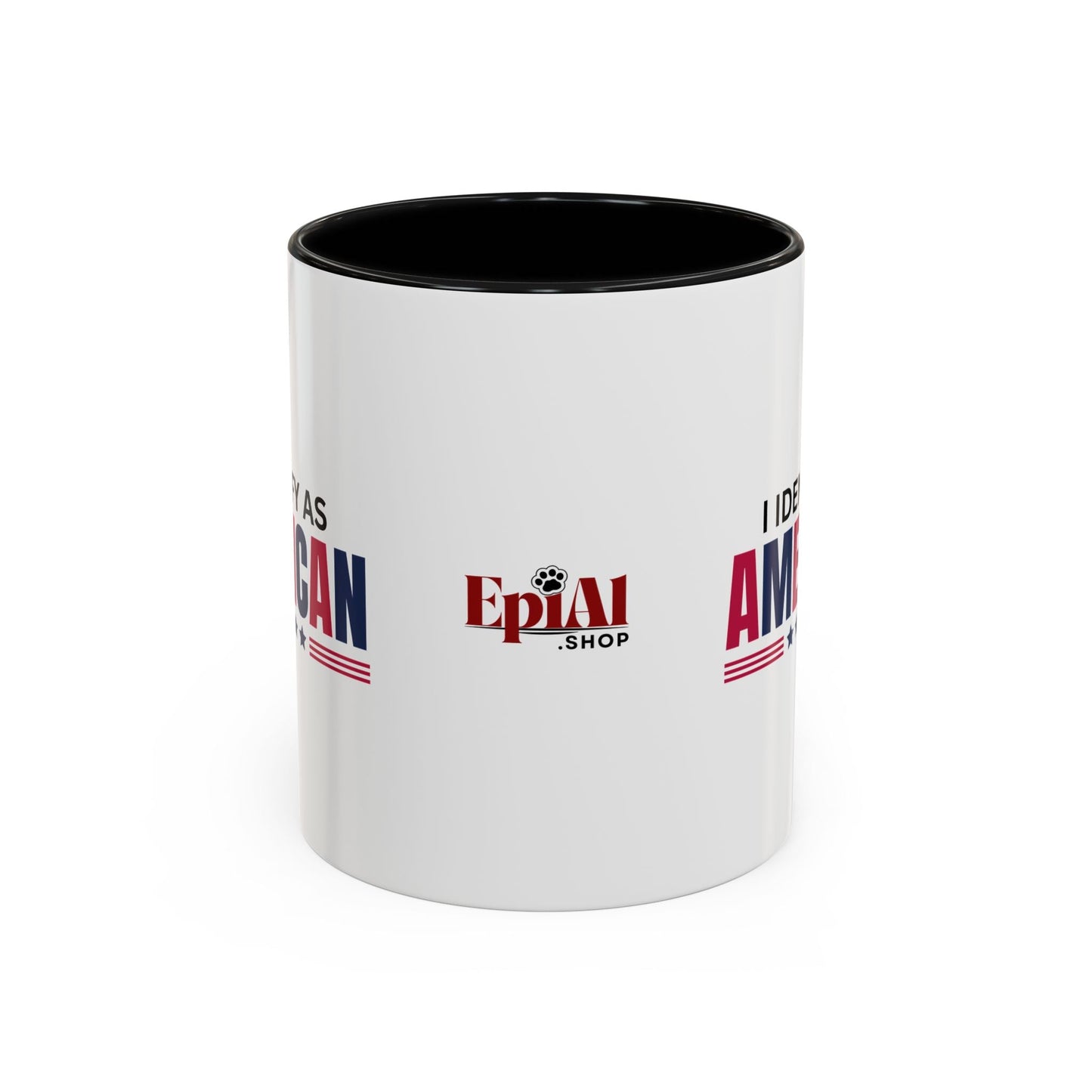 I Identify as American Accent Coffee Mug - 11 oz & 15 oz Printify