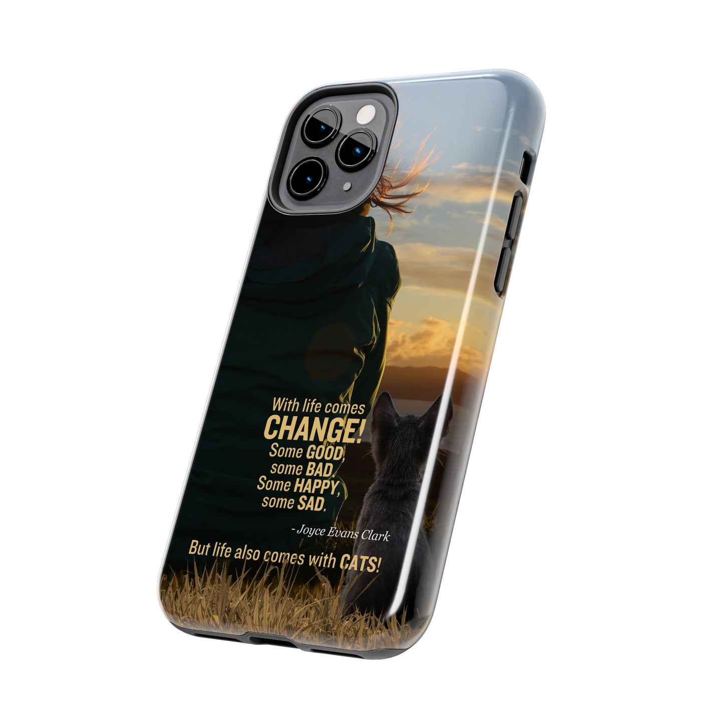 Life Comes with Cats Tough Phone Cases