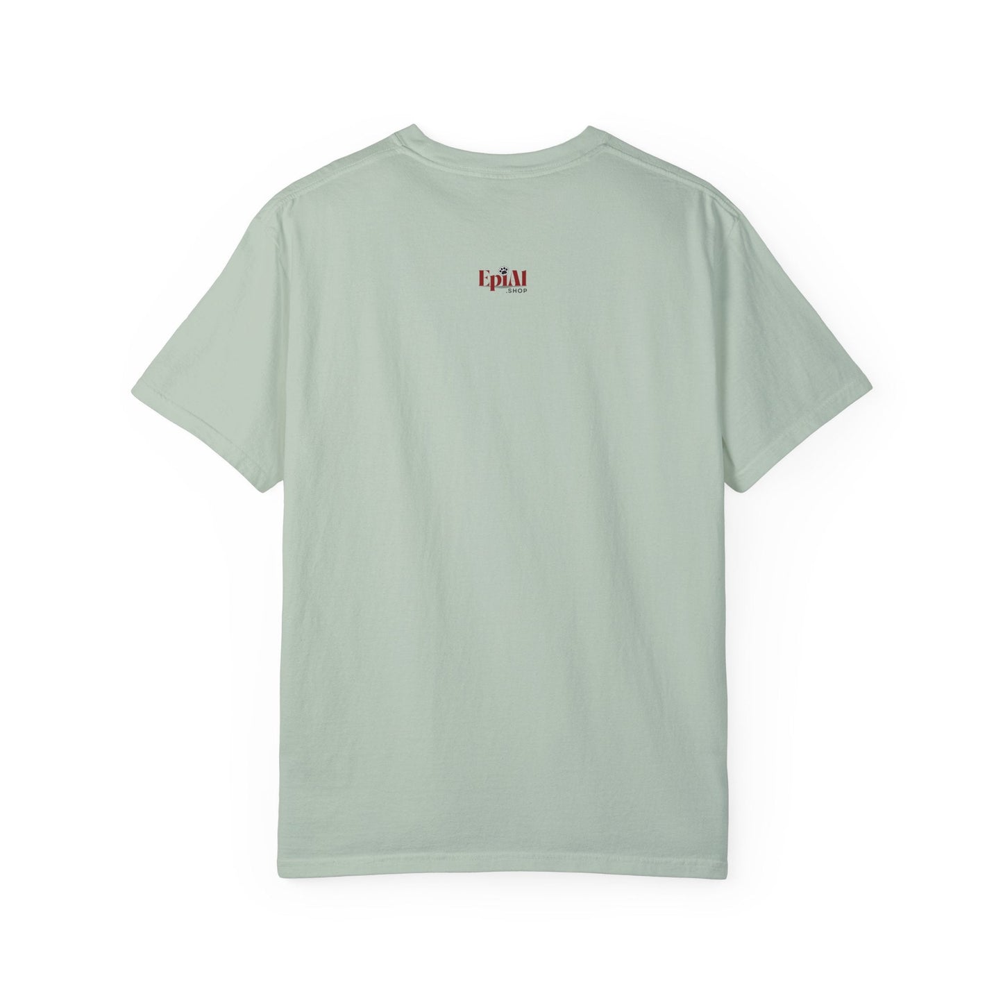 St. Patrick's Day Cat T-Shirt - Unisex Garment-Dyed Tee for Cat Lovers Printify