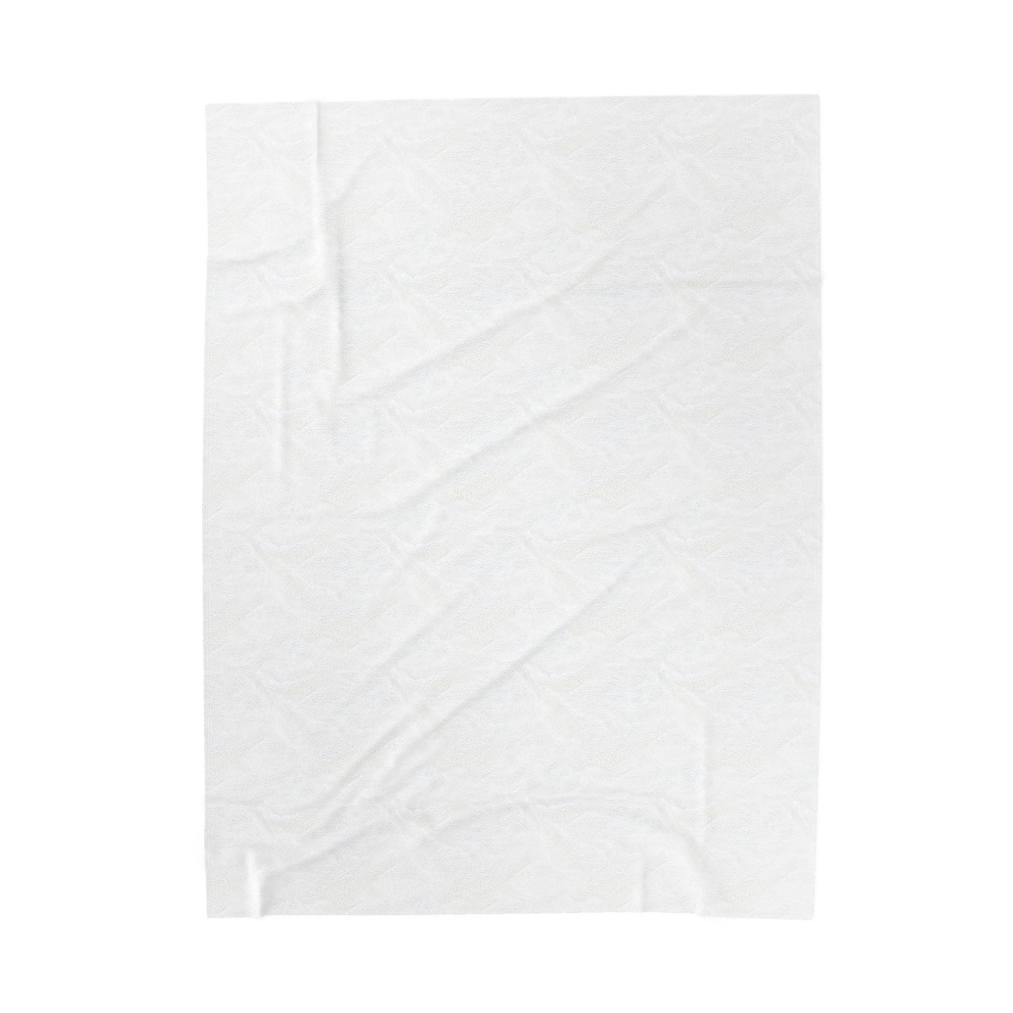 Cozy Velveteen Plush Blanket – Americans Against Trump Design Printify