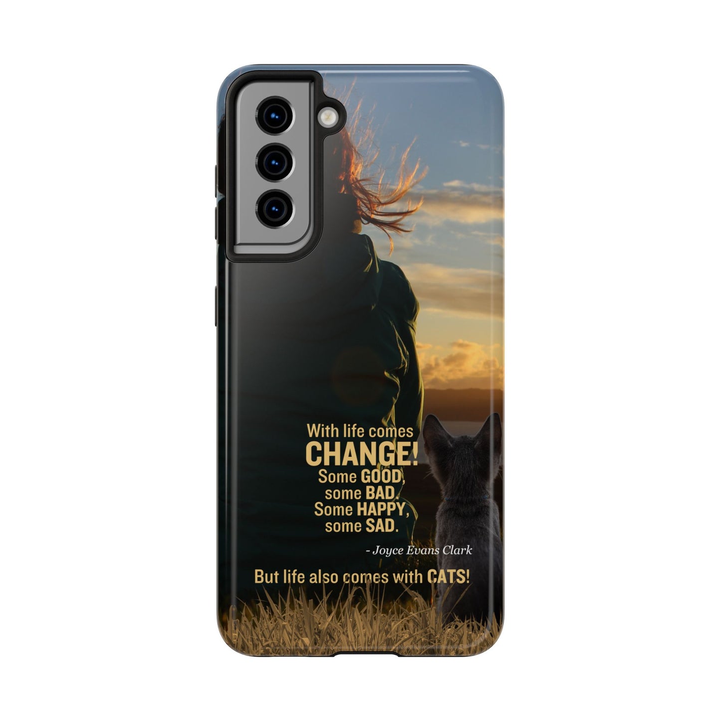 Life Comes with Cats Tough Phone Cases