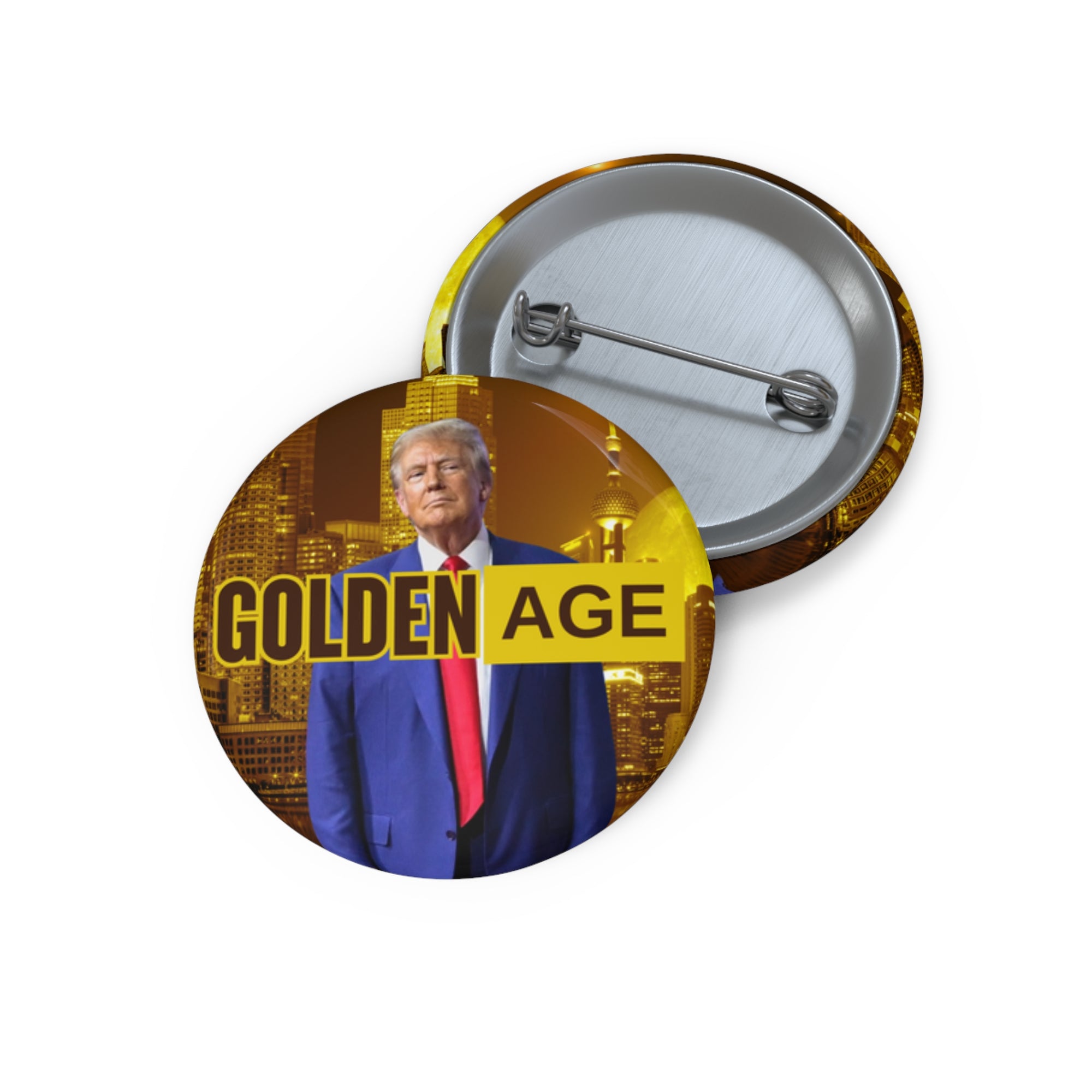 Trump Golden Age Pin Buttons