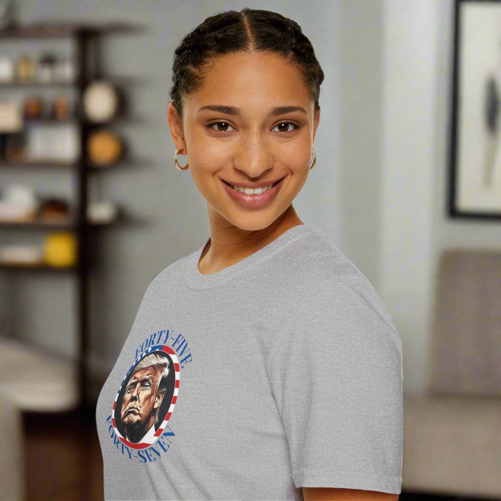 45 47 Trump Softstyle T-Shirt - Clothing, T-shirts - EpiAl's Shop