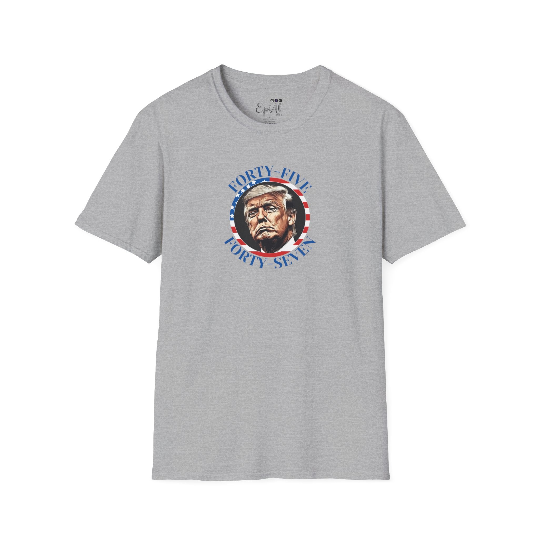 45 47 Trump Softstyle T-Shirt - Clothing, T-shirts - EpiAl's Shop