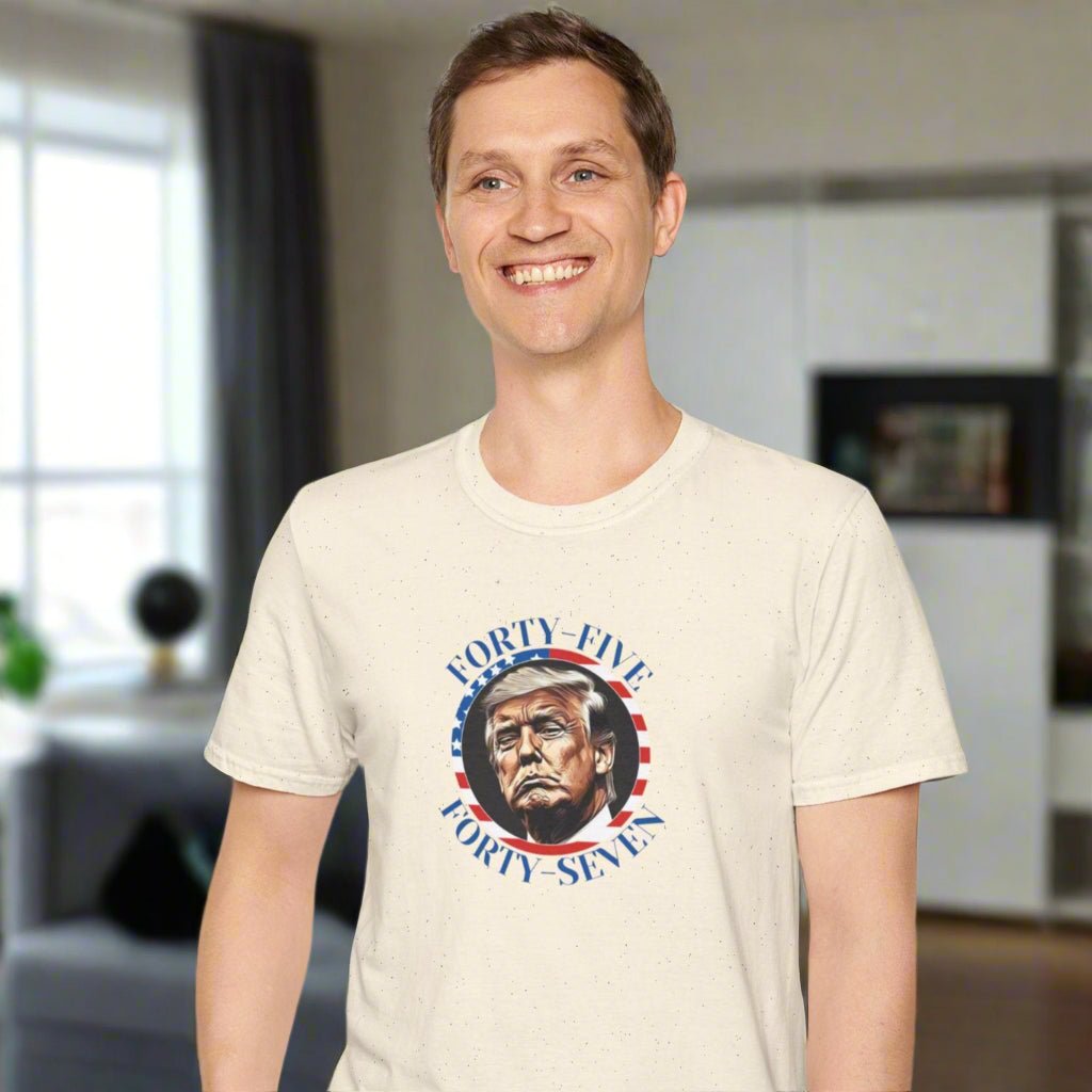 45 47 Trump Softstyle T-Shirt - Clothing, T-shirts - EpiAl's Shop