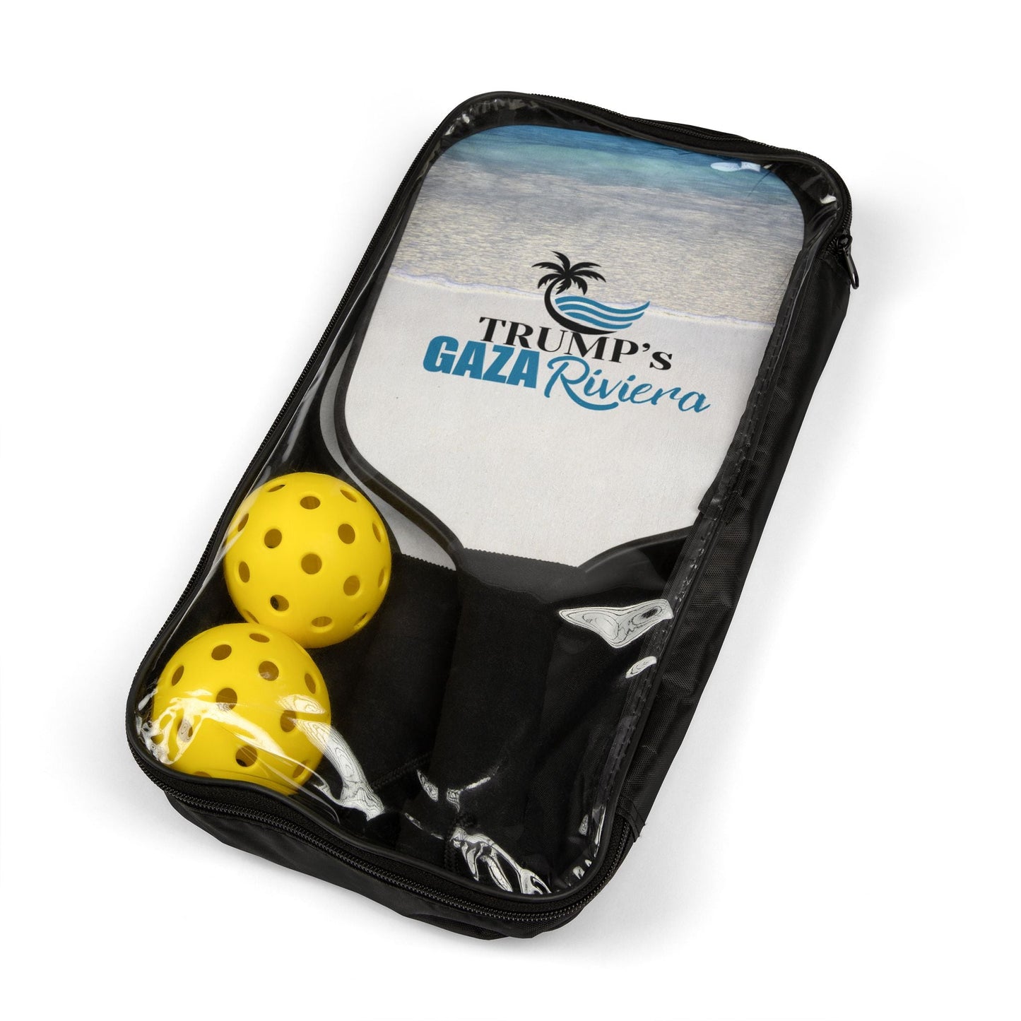 Trump's Gaza Riviera Pickleball Kit Printify