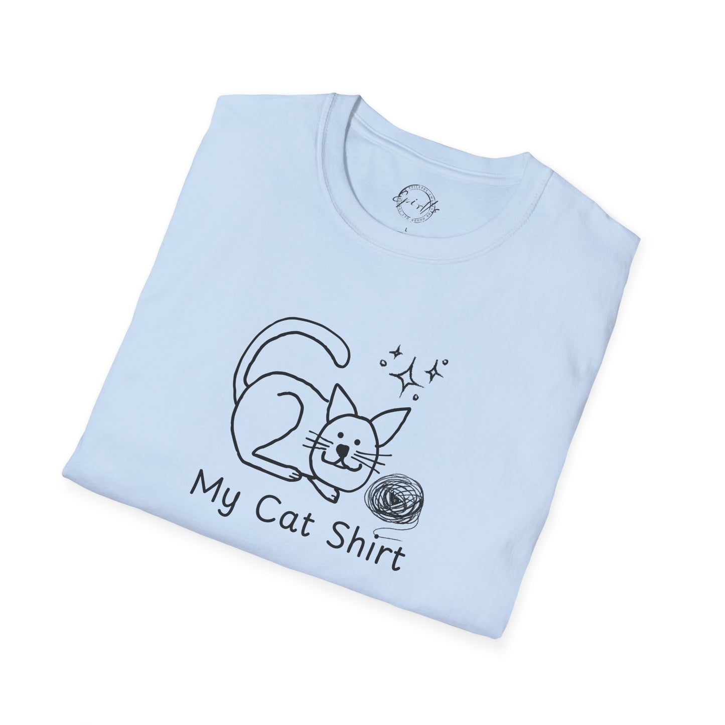 Cute Cat Lover T-Shirt - My Cat Shirt Design