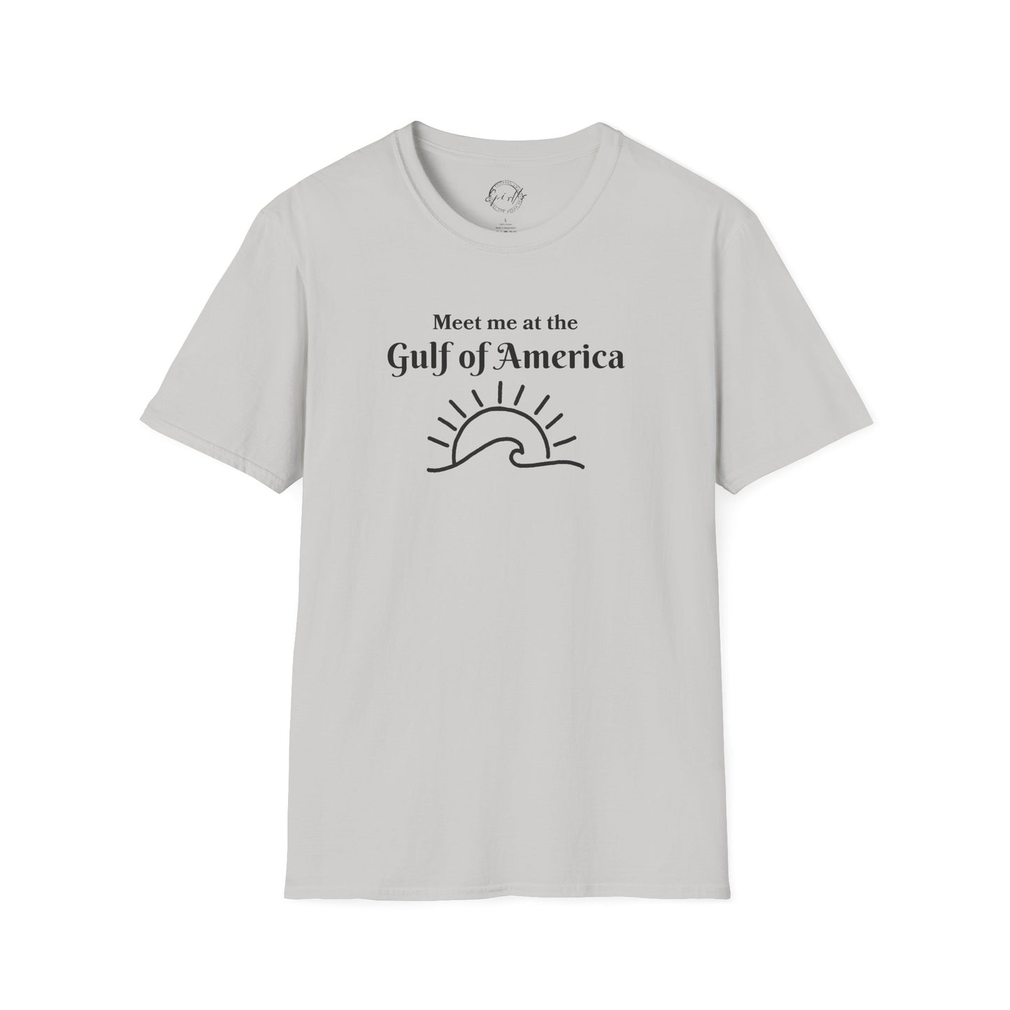Meet Me at the Gulf of America Graphic T-Shirt - Perfect for Beach Lovers
