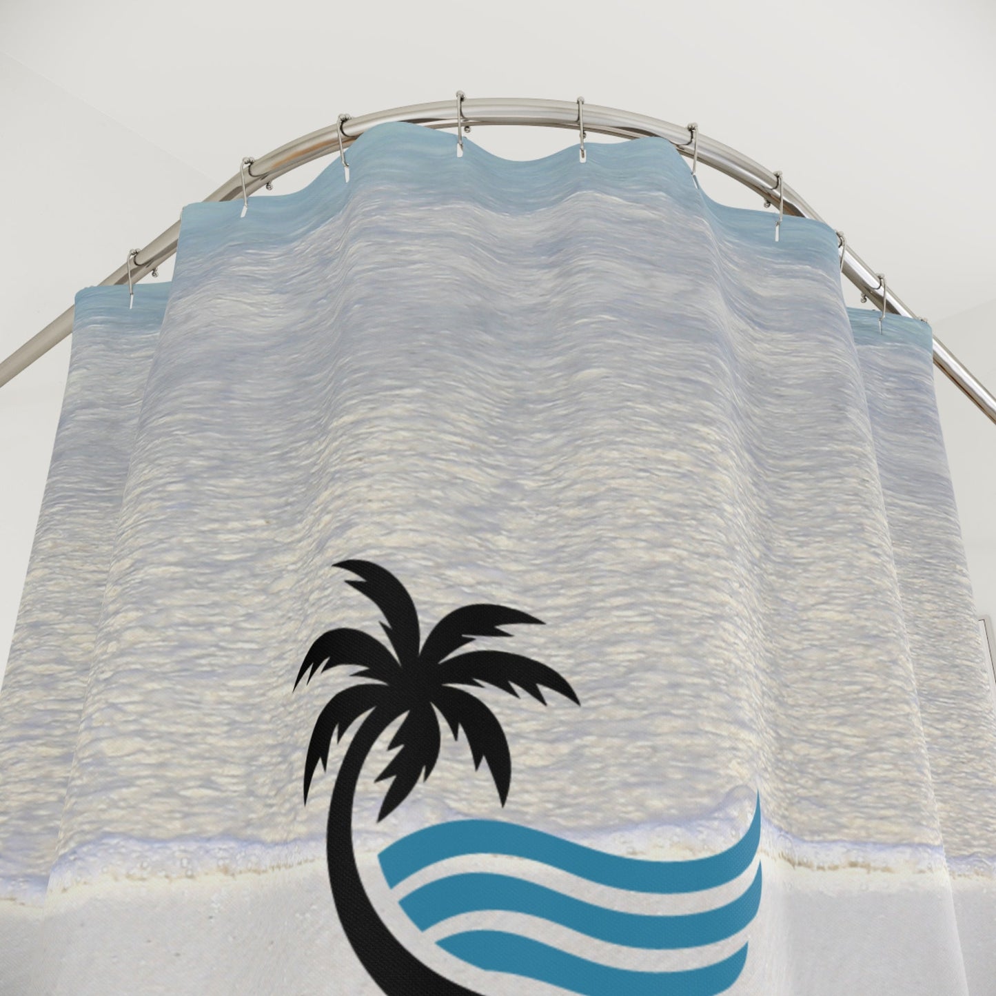 Trump's Gaza Riviera Shower Curtain Printify