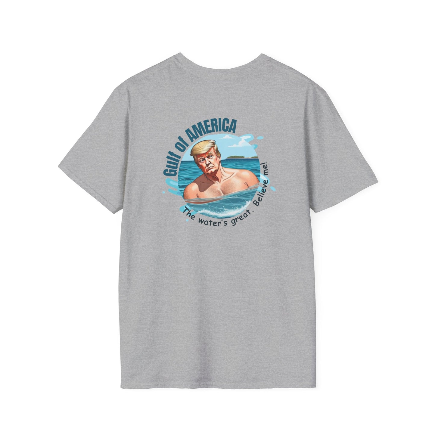 Unisex Softstyle T-Shirt - Gulf of America Design