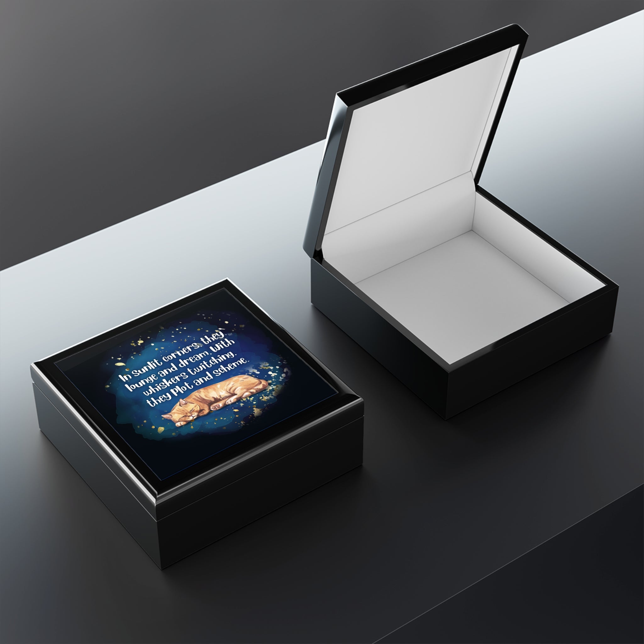 Photo depicting the Sunlit Corners Jewelry Box from EpiAl's Shop.