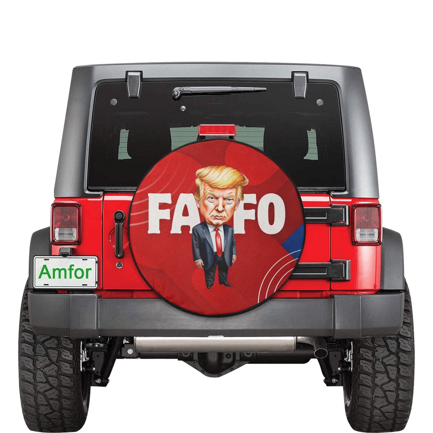 Trump FAFO Spare Tire Cover (Small)(15")