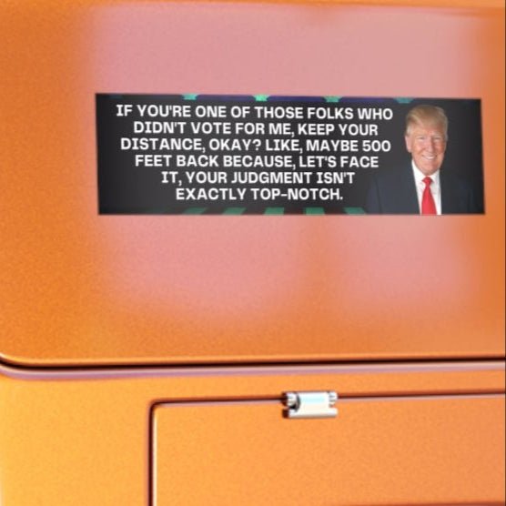 500 Feet Back Bumper Stickers - Accessories, Auto, Bumper Decor - EpiAl's Shop