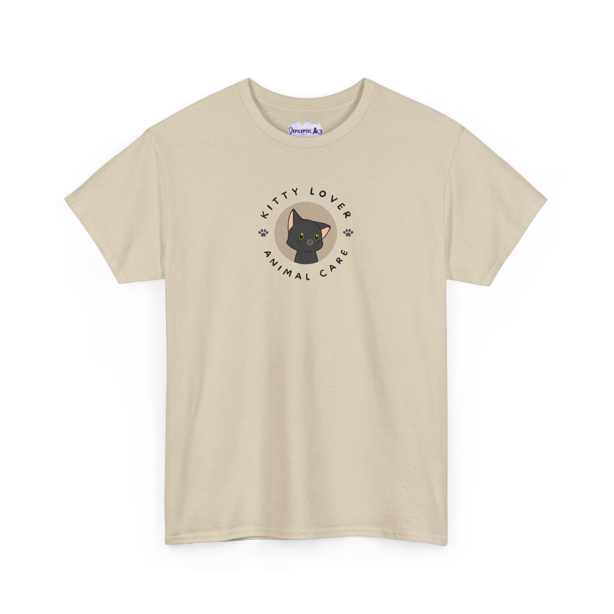 Kitty Lover Pet Care Unisex Heavy Cotton Tee - EpiAl's Shop